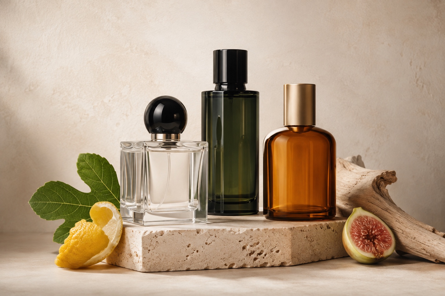Collection de parfums unisexes